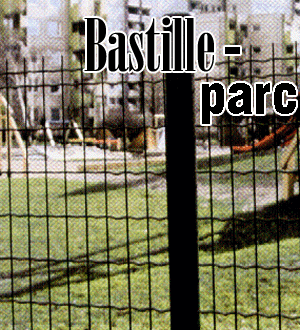 Bastille ponthegesztett tekercses kerítés